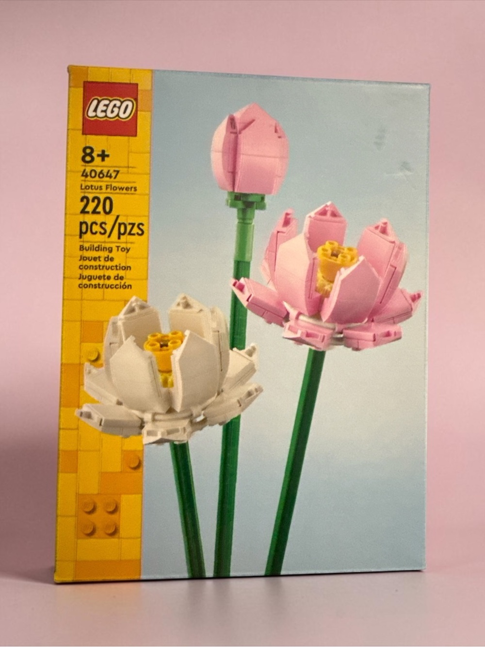 LEGO Lotus Flowers Set – 220pcs New/Sealed